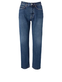 Pearl Loose High-Waisted Jeans