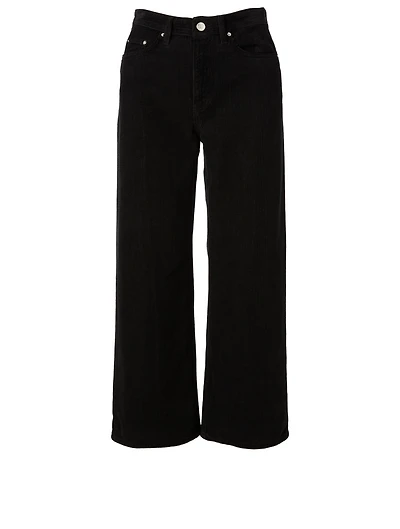 Kiri Corduroy Crop High-Waisted Jeans