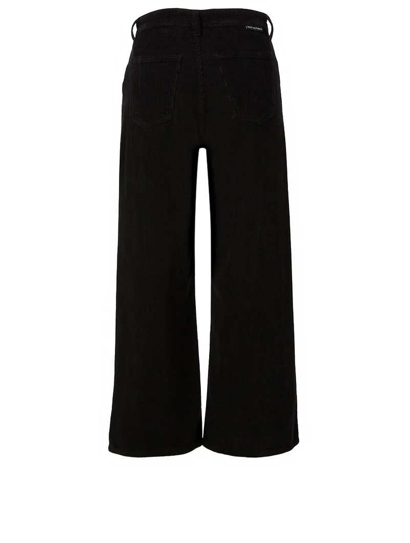 Kiri Corduroy Crop High-Waisted Jeans