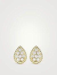 Serpent Bohème Gold Earrings With Diamonds