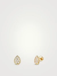 Serpent Bohème Gold Earrings With Diamonds