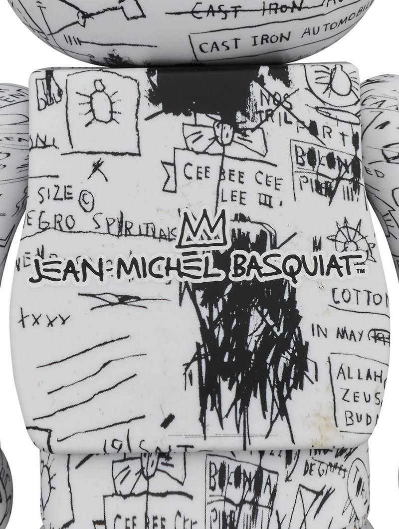 No.3 Jean-Michel Basquiat 100% & 400% Be@rbrick Set