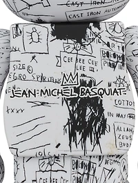 No.3 Jean-Michel Basquiat 100% & 400% Be@rbrick Set