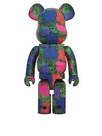 Andy Warhol's Flowers 100% & 400% Be@rbrick Set