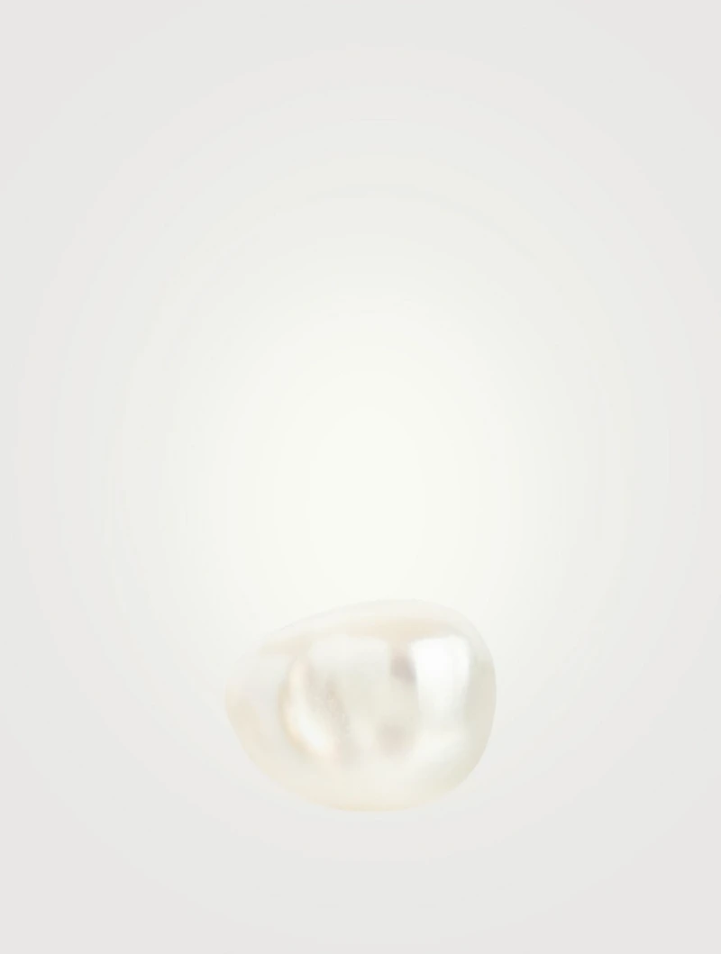 Baroque Pearl Stud Earring