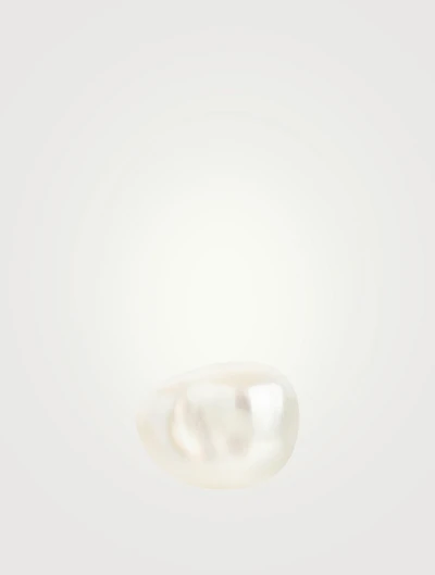 Baroque Pearl Stud Earring