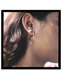 Baroque Pearl Stud Earring