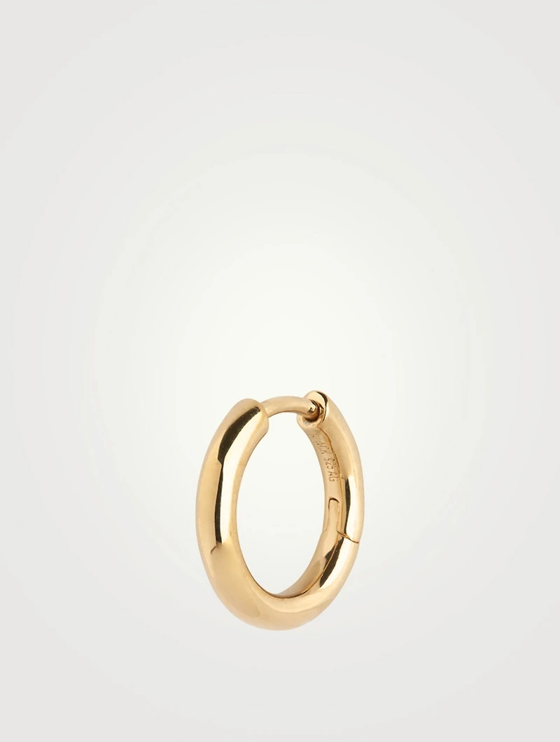 Polo Huggie Hoop Earring