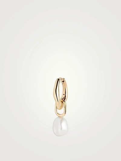 Vento Drop Earring With Pearl