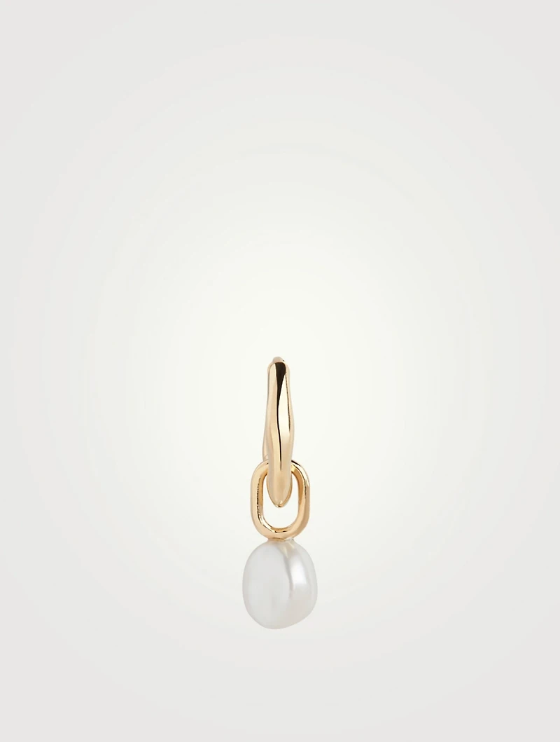 Vento Drop Earring With Pearl