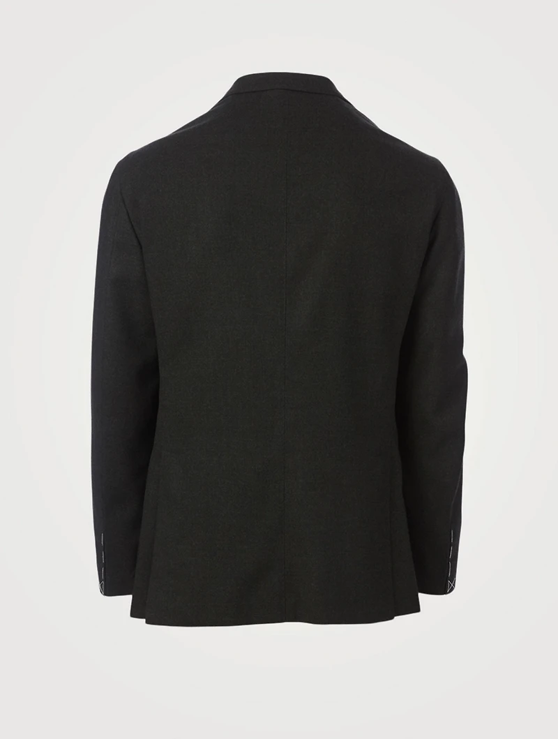 Wool Two-Button Jacket