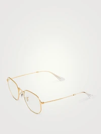 Hexagonal Optical Glasses With Blue Light Lenses