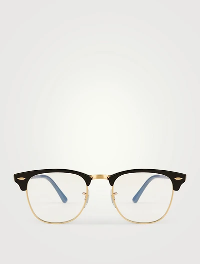 Clubmaster Optical Glasses With Blue Light Lenses