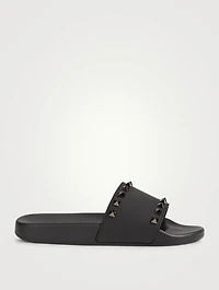 Rockstud Rubber Slide Sandals