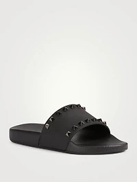 Rockstud Rubber Slide Sandals