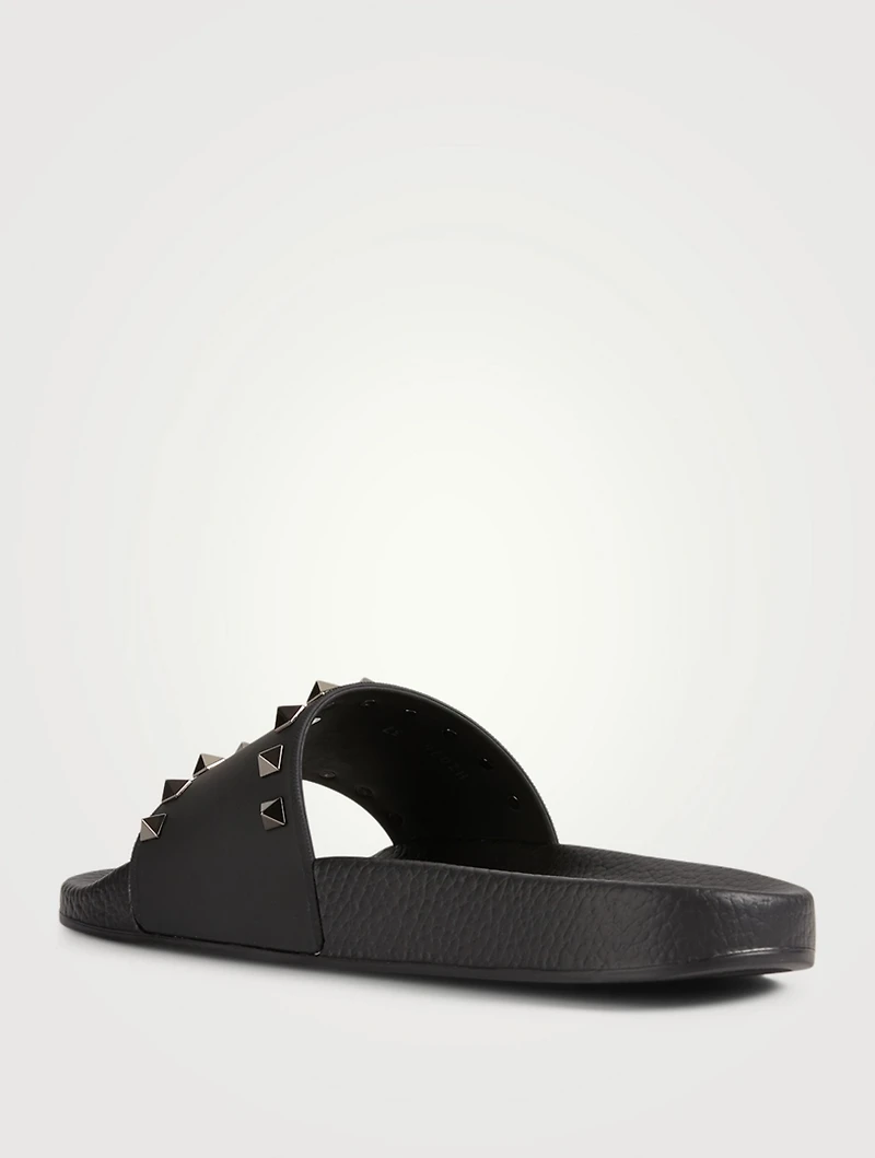 Rockstud Rubber Slide Sandals
