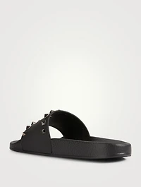 Rockstud Rubber Slide Sandals