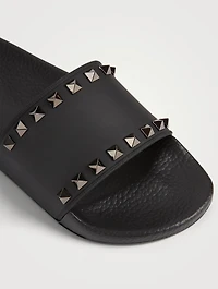 Rockstud Rubber Slide Sandals