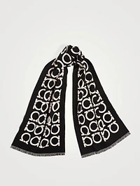 The Gancini Wool Scarf
