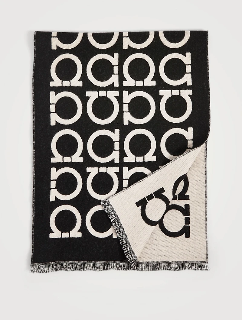 The Gancini Wool Scarf