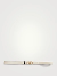 Donna Gancini Reversible Leather Belt