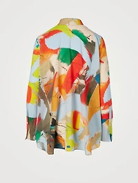 Wool Blouse Strokes On Paper Print