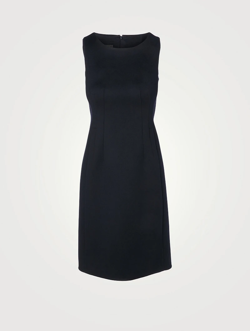 Cashmere Sleeveless Sheath Dress