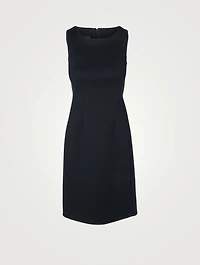 Cashmere Sleeveless Sheath Dress