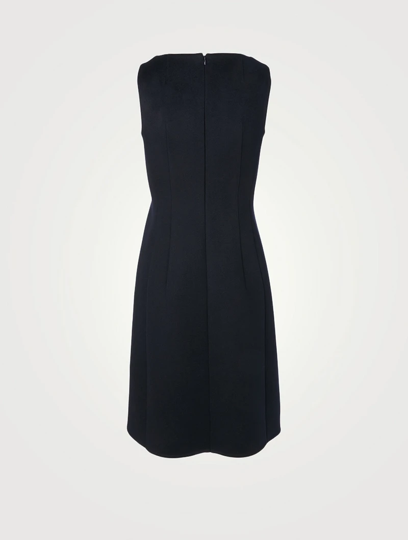 Cashmere Sleeveless Sheath Dress