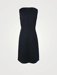 Cashmere Sleeveless Sheath Dress