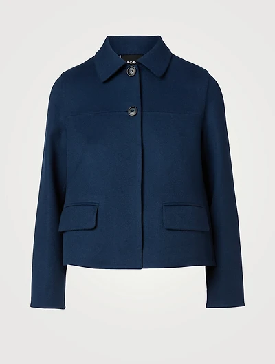 Cashmere Cropped Jacket