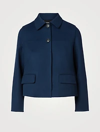 Cashmere Cropped Jacket