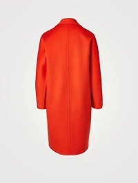 Cashmere Open-Front Coat
