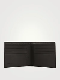 Gancini Embossed Leather Bifold Wallet