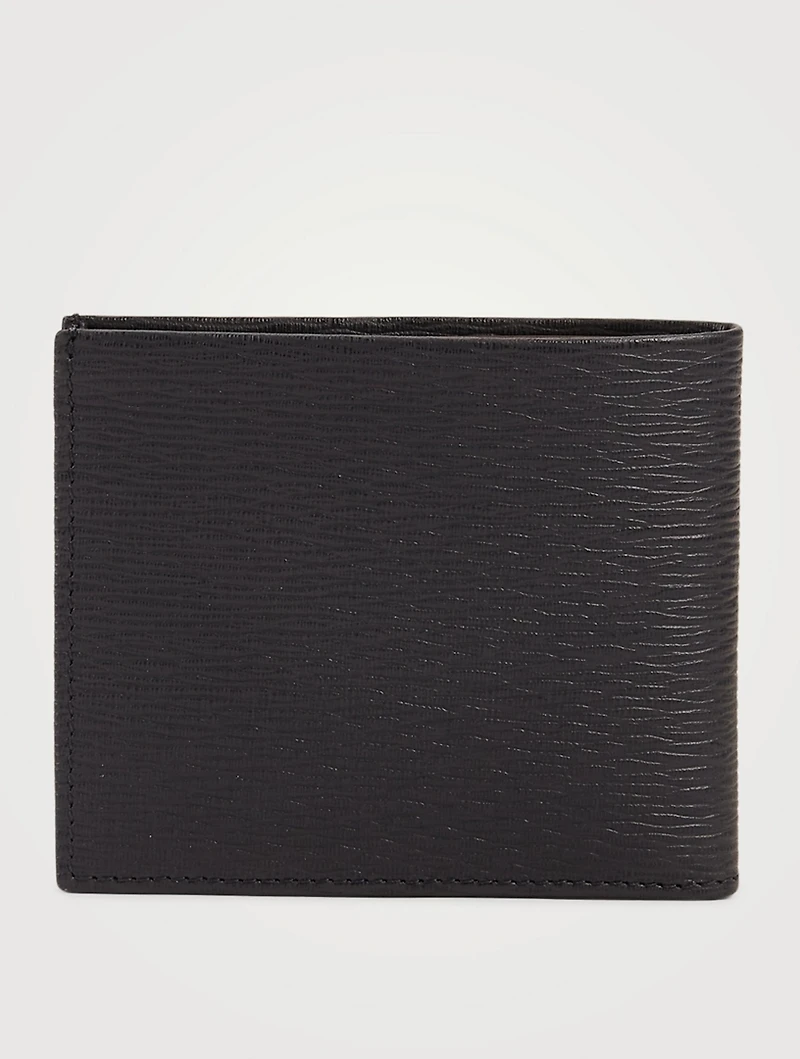 Leather Gancini Bifold Wallet