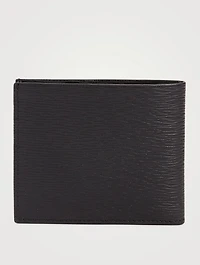 Leather Gancini Bifold Wallet