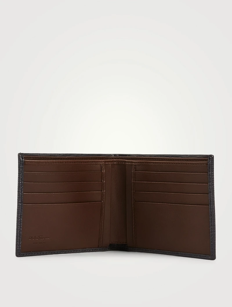 Leather Gancini Bifold Wallet