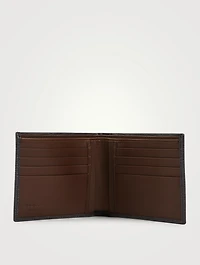Leather Gancini Bifold Wallet