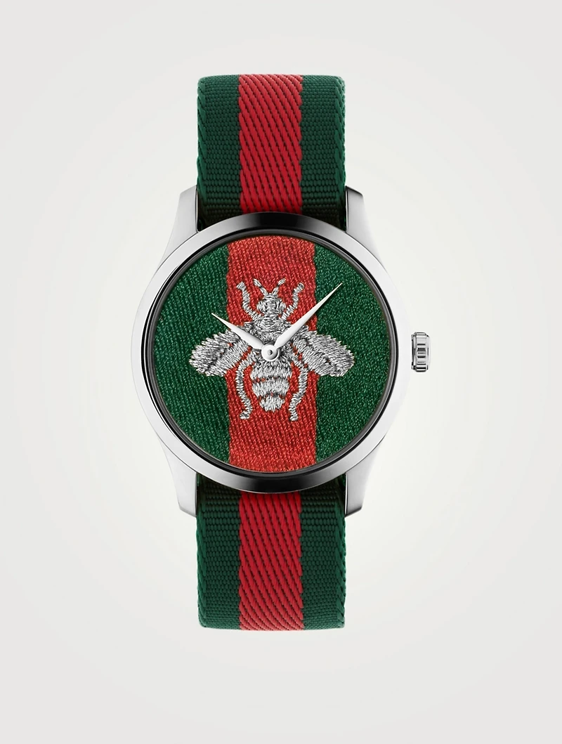 G-Timeless Web Strap Watch