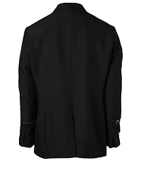 Two-Button Jacket With Buckles