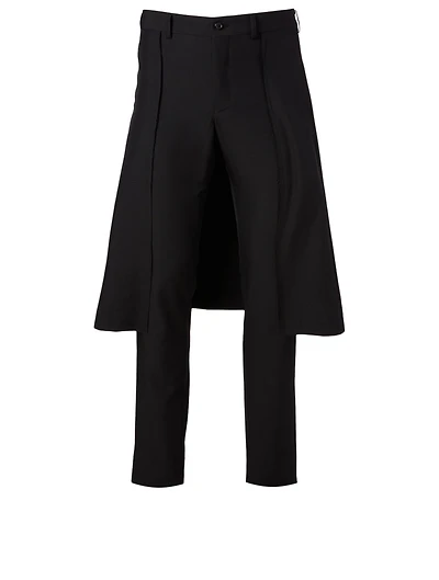 Pants With Overlay
