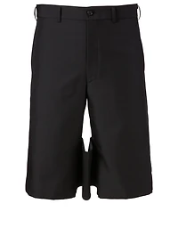 Wide Bermuda Shorts