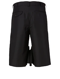 Wide Bermuda Shorts