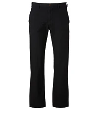 Oxford Straight-Leg Pants