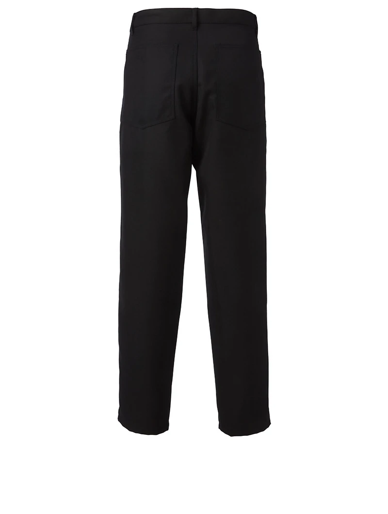 Wool-Blend Work Pants