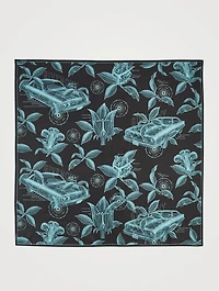Schematics Silk Scarf