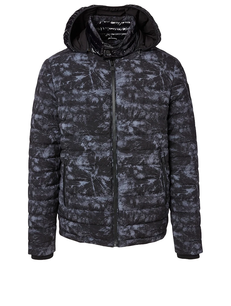 Black Rock 2 Down Jacket Nebula Print