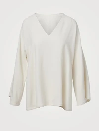 Cady V-Neck Blouse