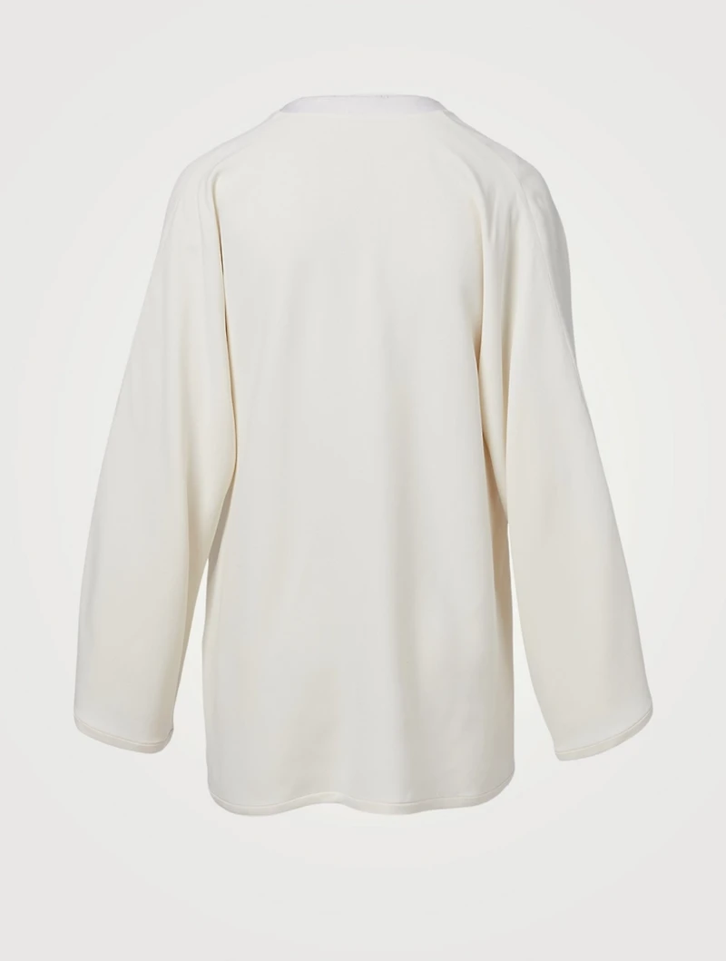 Cady V-Neck Blouse
