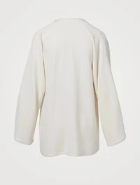 Cady V-Neck Blouse